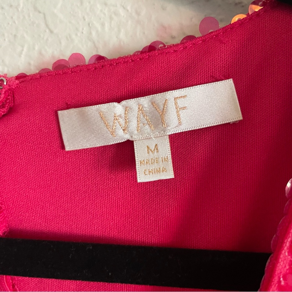 Sequin Mini Dress in Vibrant Pink - Picture 10 of 13